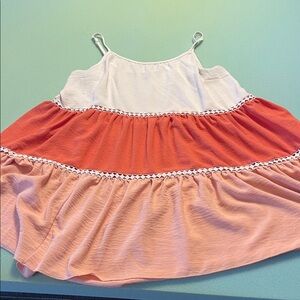 SHEIN Curve OXL Light Gray Top